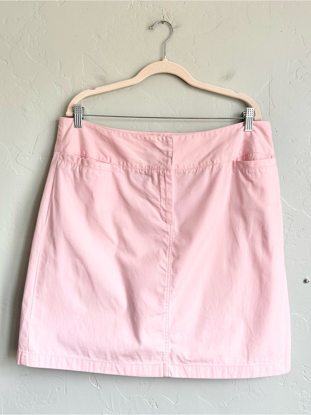 Caslon Women’s Classic Pink Cotton Skirt Size 16 EUC Beach Coastal Preppy Summer